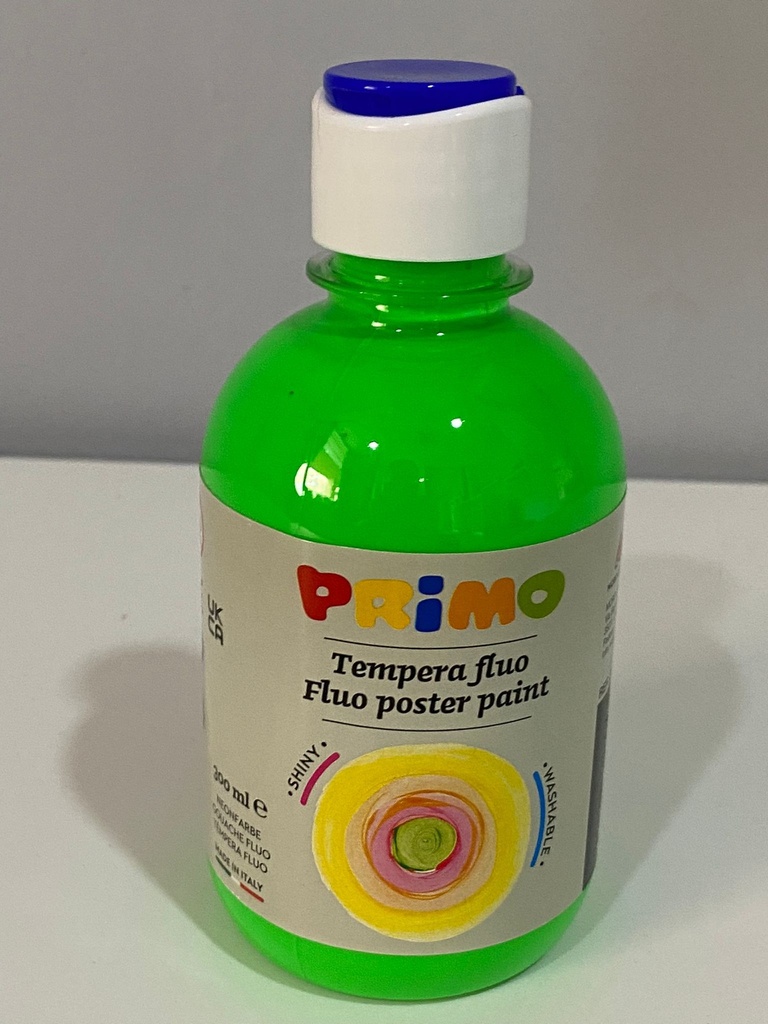 Témpera flúor verde 300ml